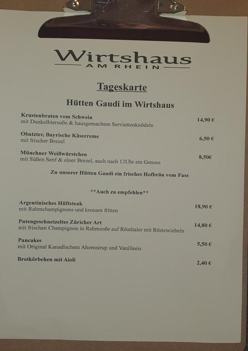 Wirtshaus am Rhein